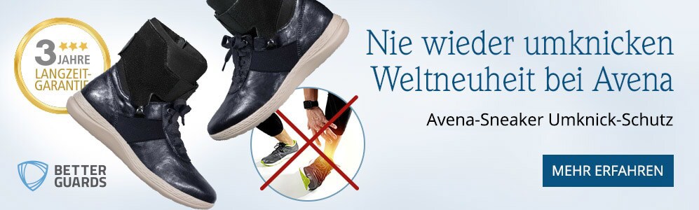 Avena-Sneaker Umknick-Schutz Avena-Sneaker Umknick-Schutz
